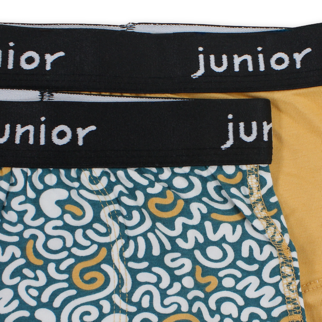 Boys Cotton Boxer Shorts – Pack Of 2