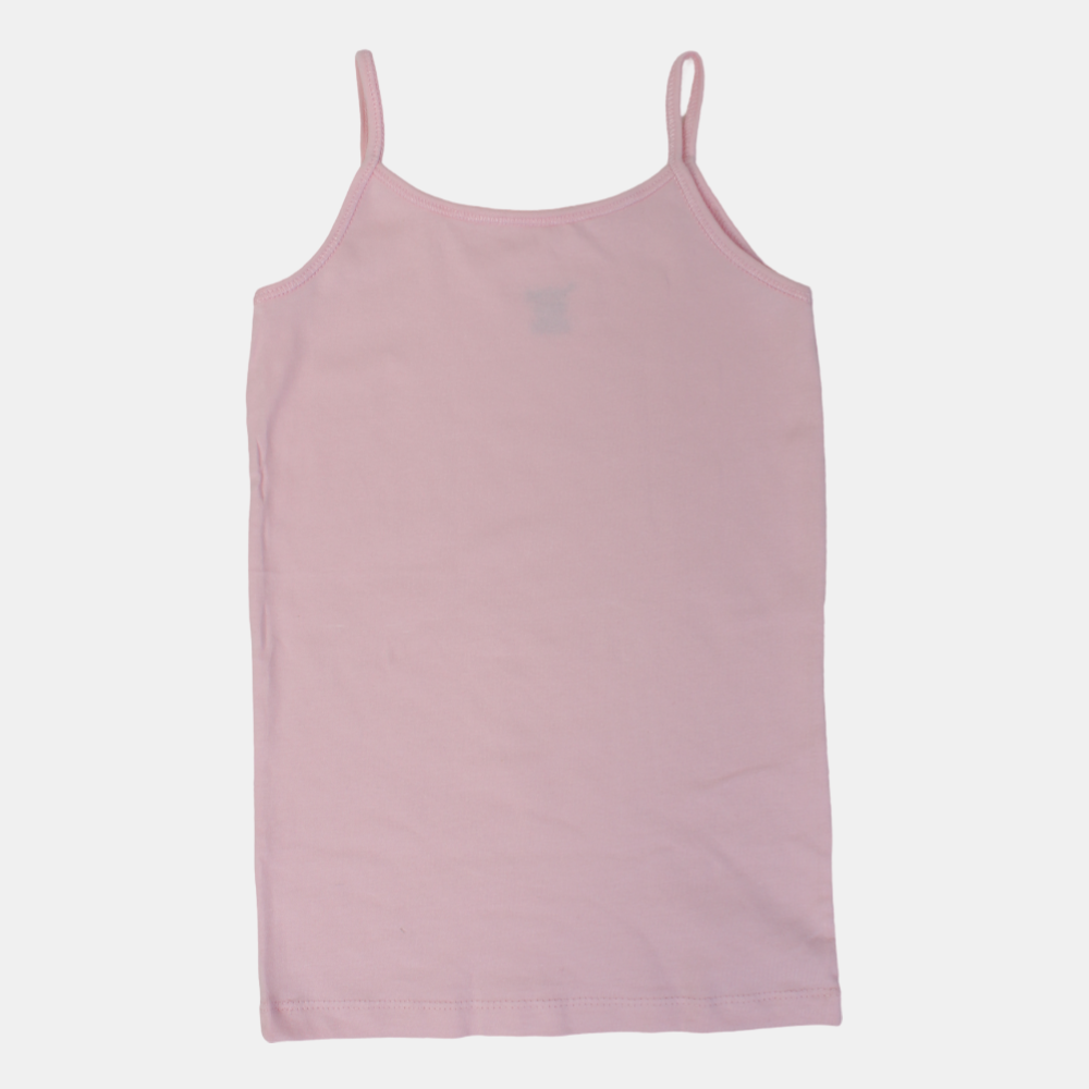 Girls' Cotton Sleeveless Undershirt