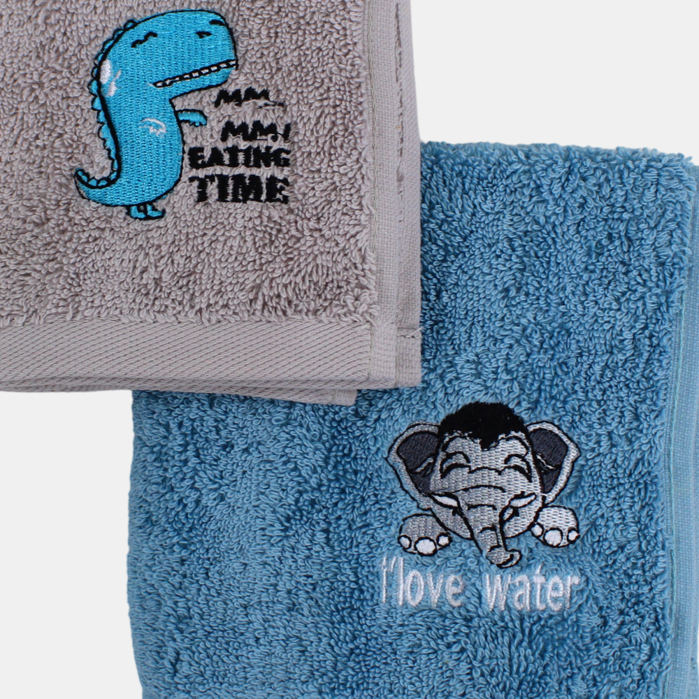 I Love Water Burp Cloth (Pack of 2)
