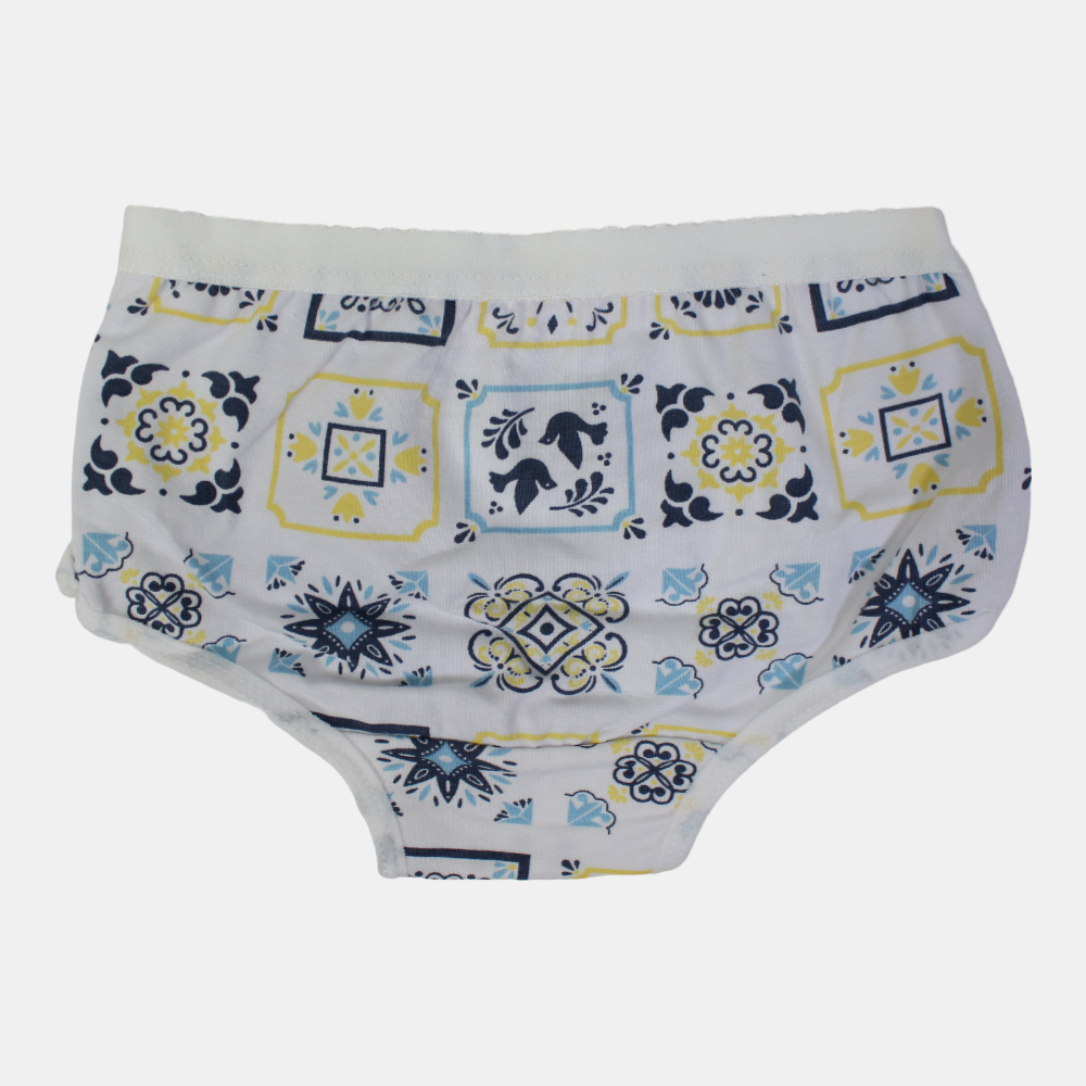Girls Cotton Panties – Off-White
