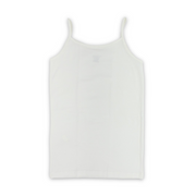 Girls Cotton Sleeveless Undershirt – Off-White