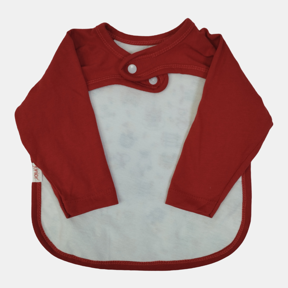 Multicolored Long-Sleeved Bib