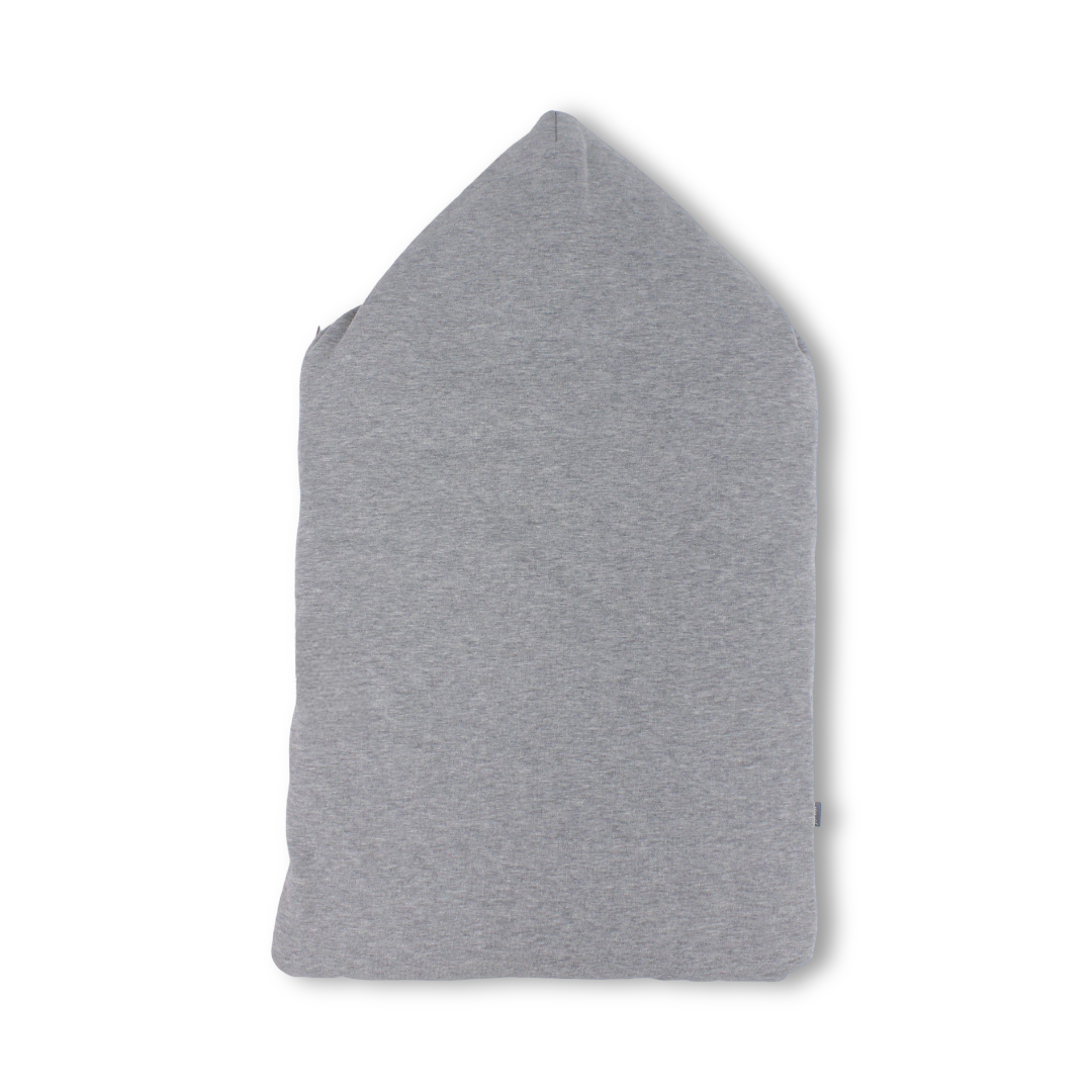 Cotton Baby Carry Nest – Grey with Duck Print