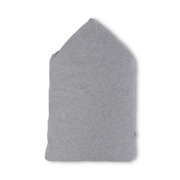 Cotton Baby Carry Nest – Grey with Duck Print
