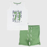 "Push Yourself" Sleeveless Pajama