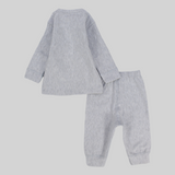 Unisex Grey Thermal Underwear Set