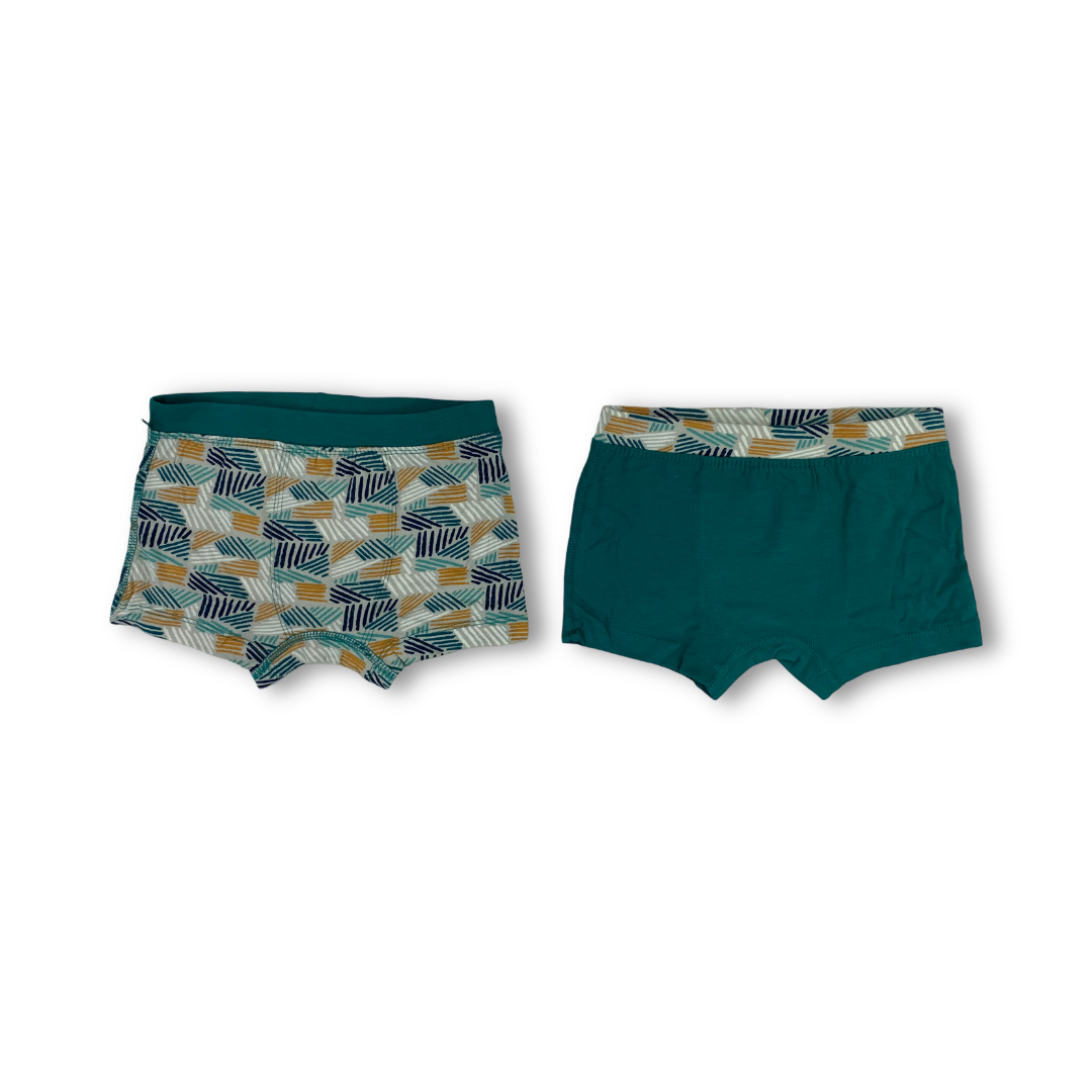 Boys Cotton Boxer Shorts – (Pack Of 2)