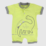 Historical Dinosaur Short-Sleeved Romper