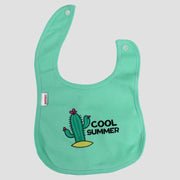 Unisex Baby Mint Cool Summer Bib