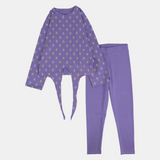 Purple Long-Sleeved Pajama