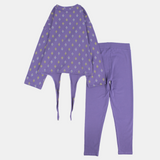 Purple Long-Sleeved Pajama