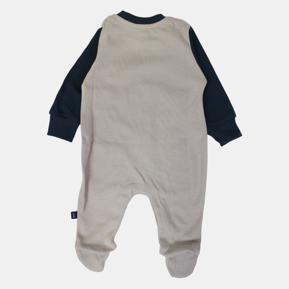 Penguin Long-Sleeved Baby Footie