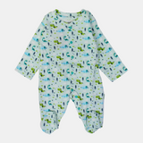 Baby Dinos Long-Sleeved Baby Footie