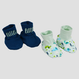 Little Dinos Baby Shoes (Pack of 2)