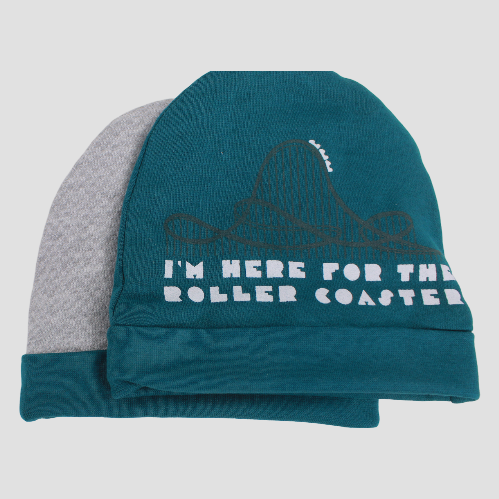 Roller Coaster Baby Beanie (Pack of 2)