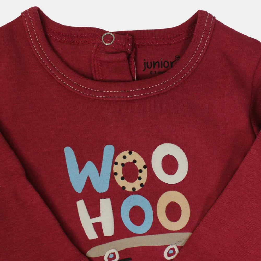 سلوبيت بيبي بأكمام طويلة Woo Hoo