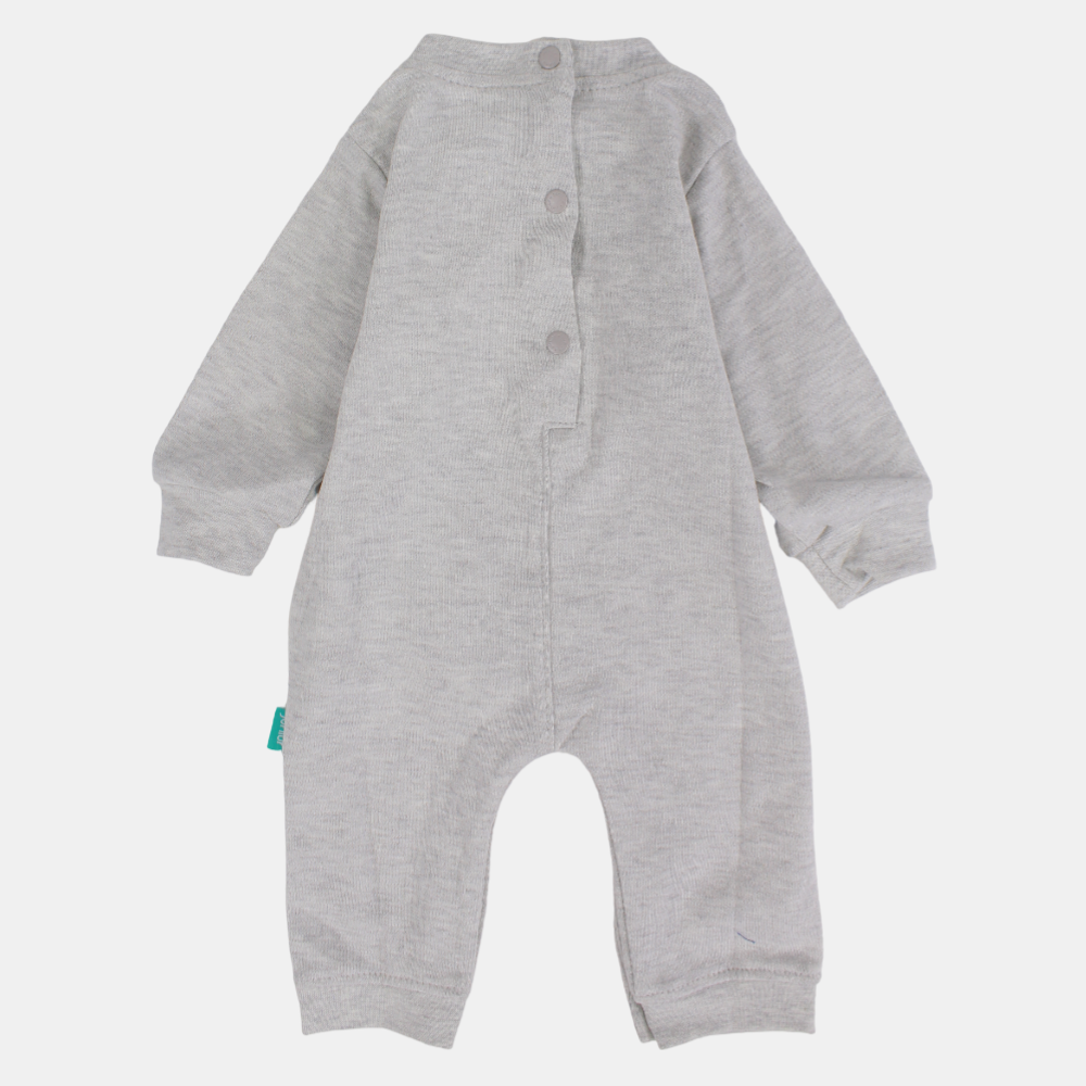 Cycling Elephant Long-Sleeved Footless Onesie