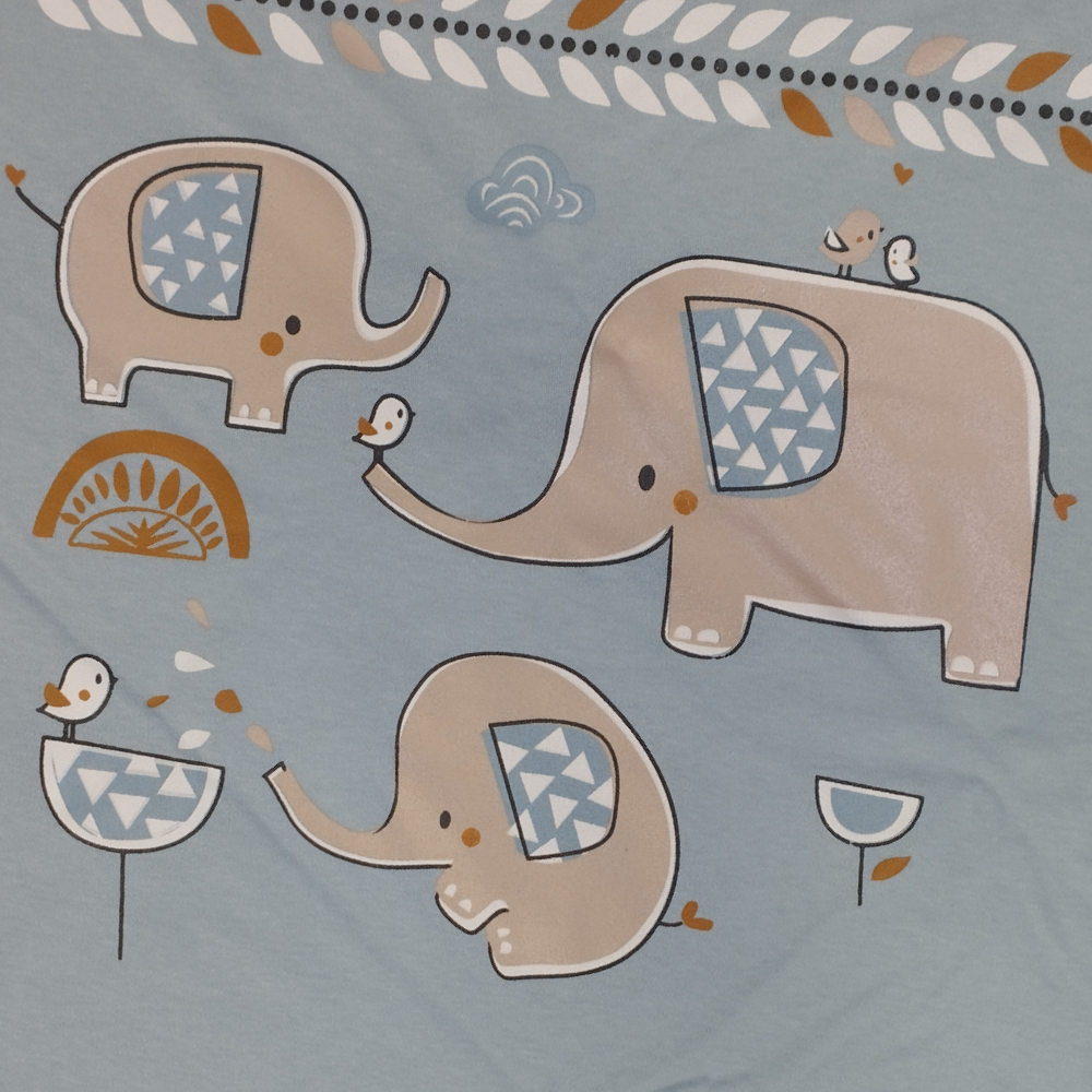 Fun Elephants Baby Blanket