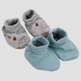 Baby Elephants Baby Shoes (Pack of 2)