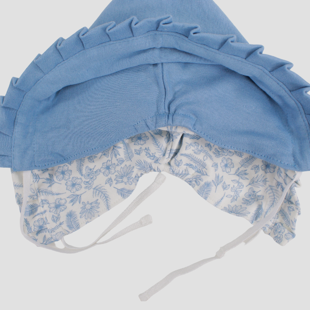 Baby Girls' Bluish Hat (Pack of 2)