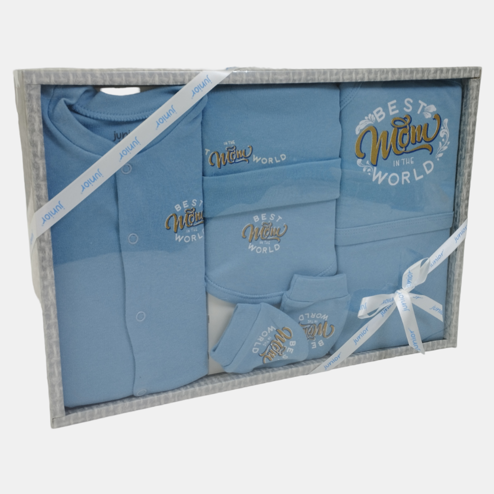 Gift Set Baby Boy 5-Piece Clothing Set Light Blue  Mam