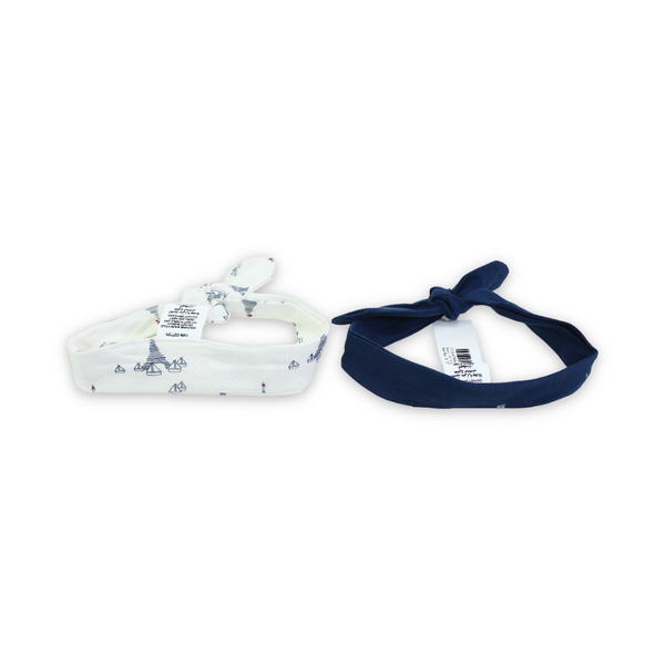 Girls Cotton Hair Tie (2 Pcs)