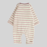 Sweet Dreams Striped Long-Sleeved Footless Onesie