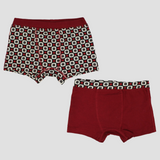 Reddish Boxer Shorts (Pack Of 2)