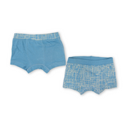 Boys Cotton Boxer Shorts Baby Blue – Pack of 2