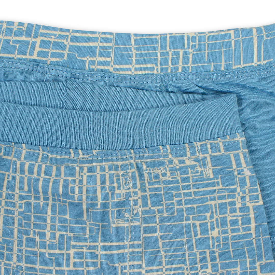 Boys Cotton Boxer Shorts Baby Blue – Pack of 2