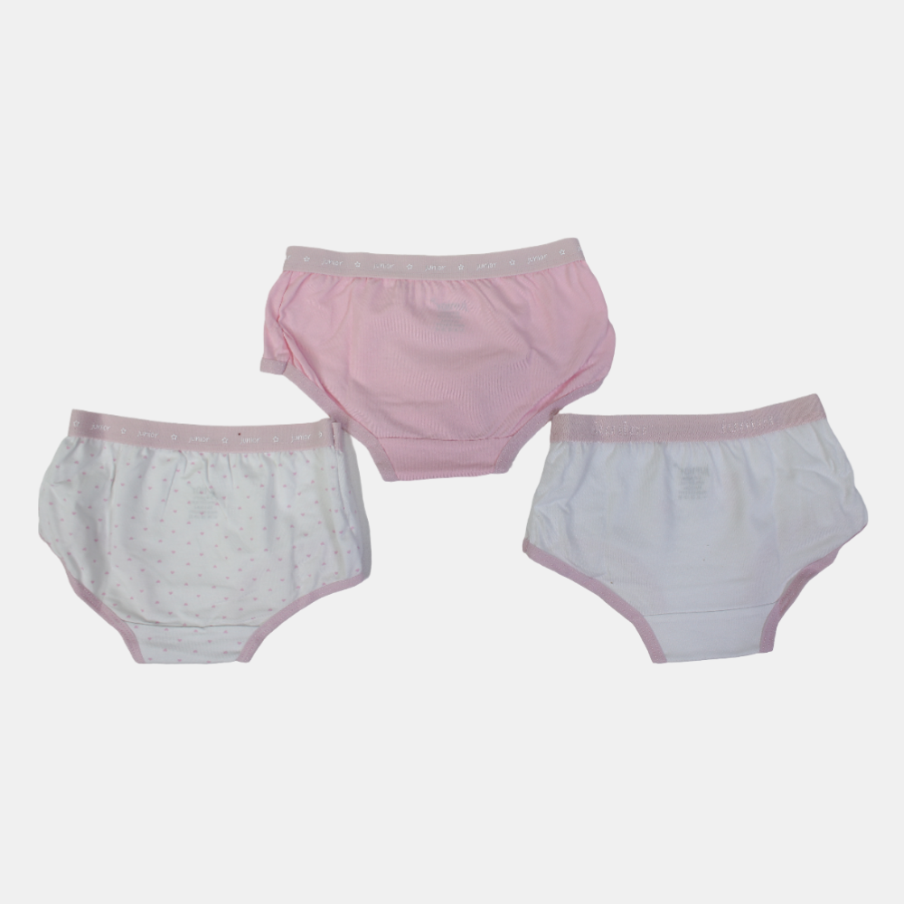 Girls Cotton Panties – (Pack of 3)