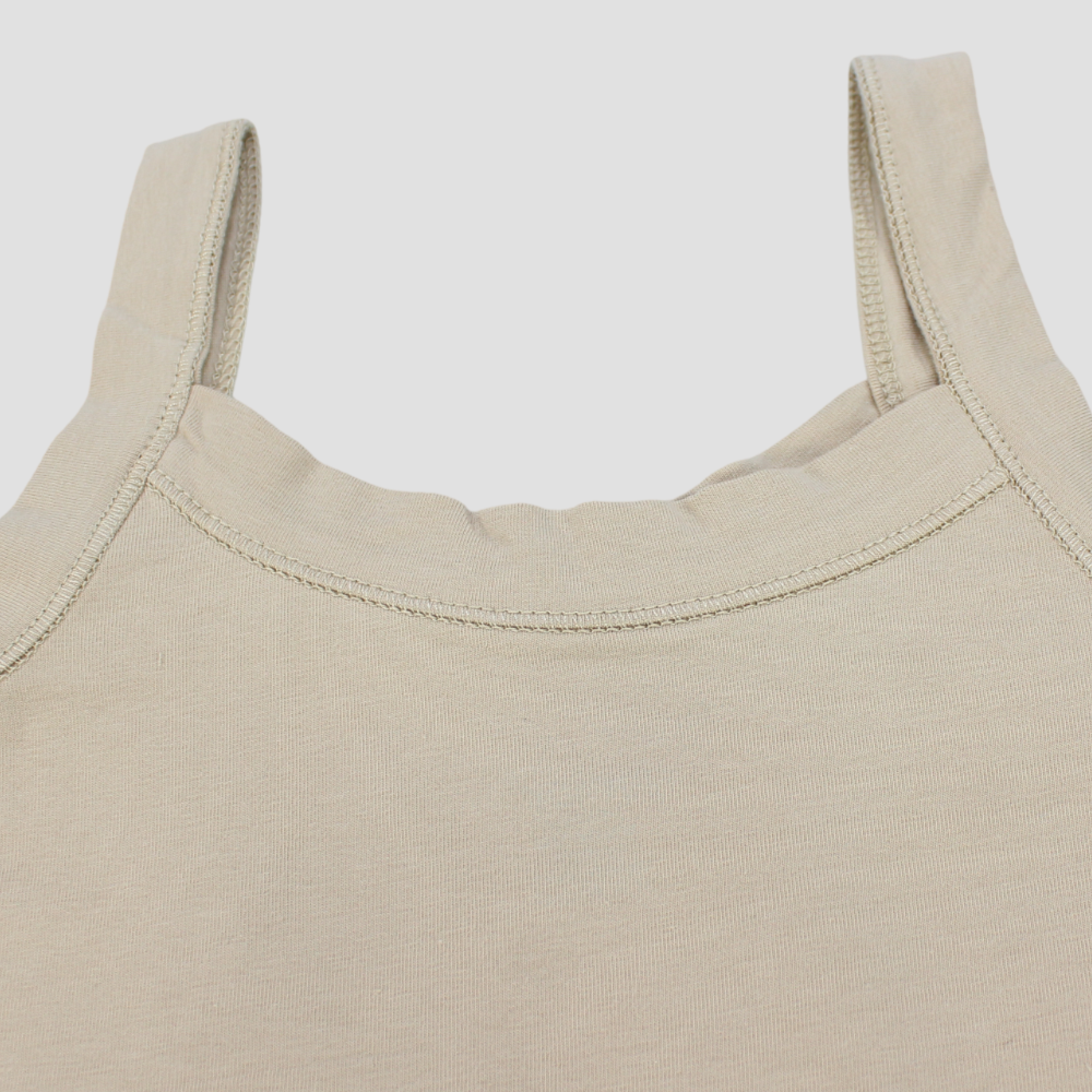 Girls Cotton Sleeveless Undershirt – Wide Straps