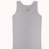 White Sleeveless Undershirt