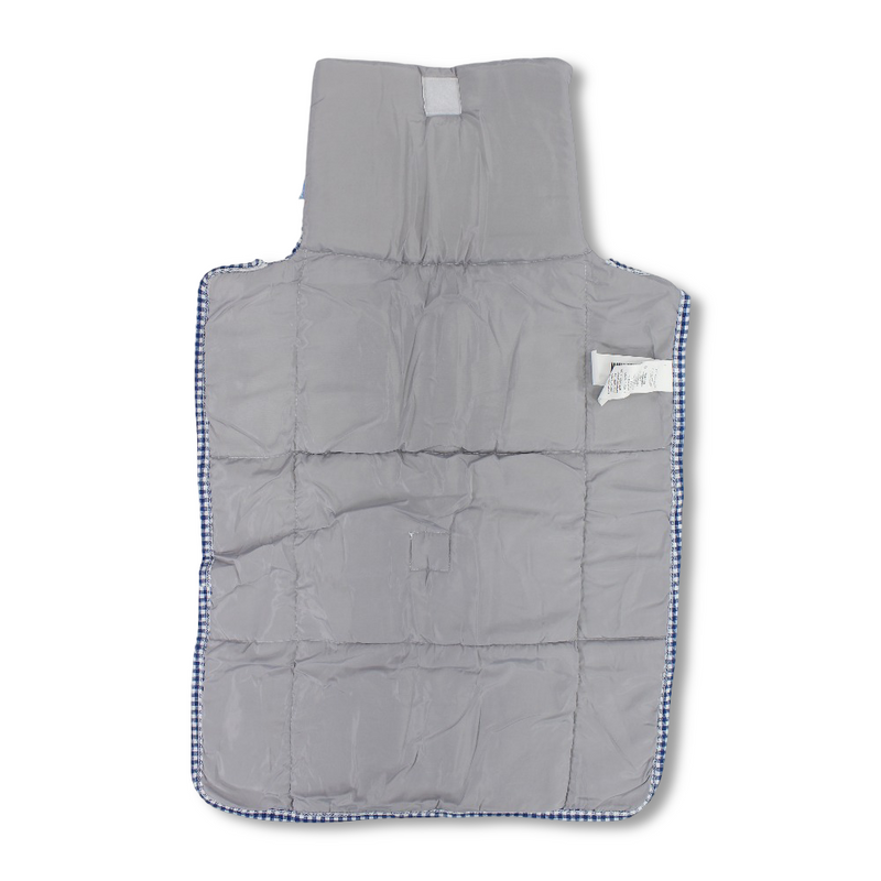 Checkered Nappy Changing Mat – Blue