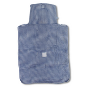 Checkered Nappy Changing Mat – Blue
