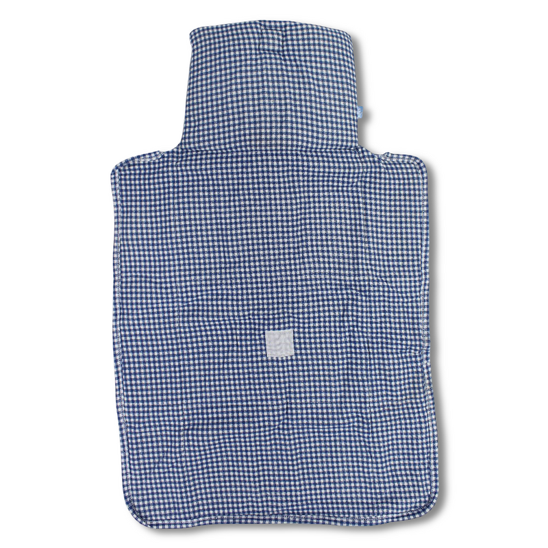 Checkered Nappy Changing Mat – Blue