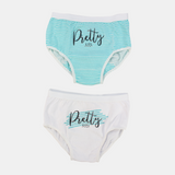 Girls' Cotton Panties (Pack Of 2)