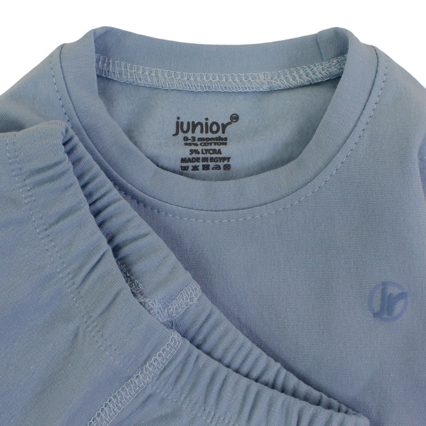 Unisex Baby Cotton Thermal Set – Baby Blue