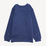 Plain Navy Long-Sleeved Undershirt