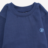 Plain Navy Long-Sleeved Undershirt