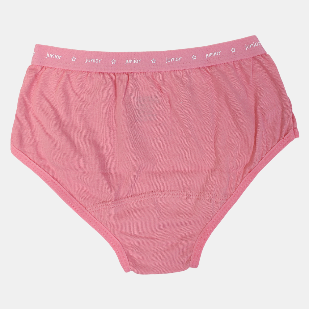 Girls Cotton Panties – Salmon Pink (Hello Kitty Design)