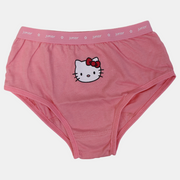 Girls Cotton Panties – Salmon Pink (Hello Kitty Design)