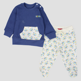 Roaring Baby Dinos Long-Sleeved Pajama