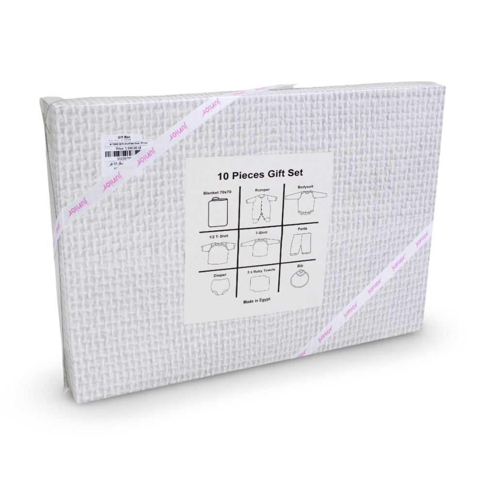 Pack of 10 - Baby Girls Gift Clothes Box Little Princess Set in Pink