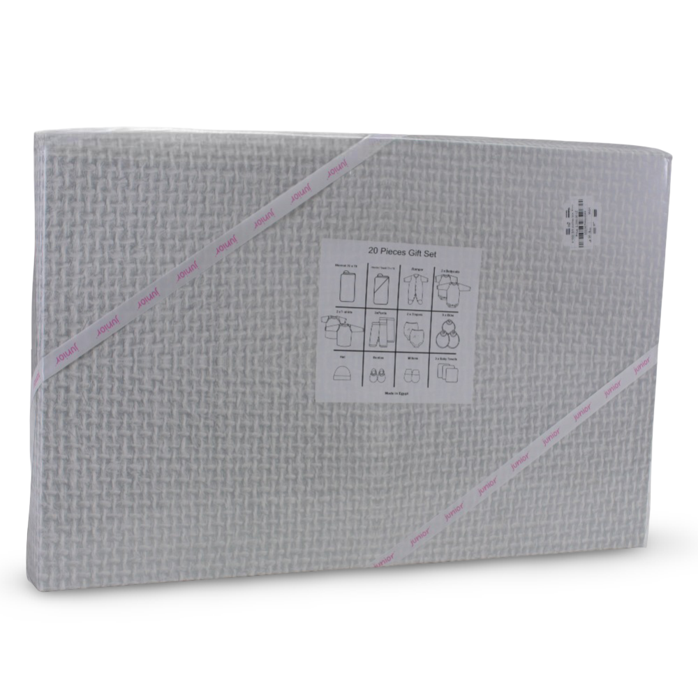 Baby Girls Cotton Gift Clothes Box – Pink with Princess Theme (10-Piece )