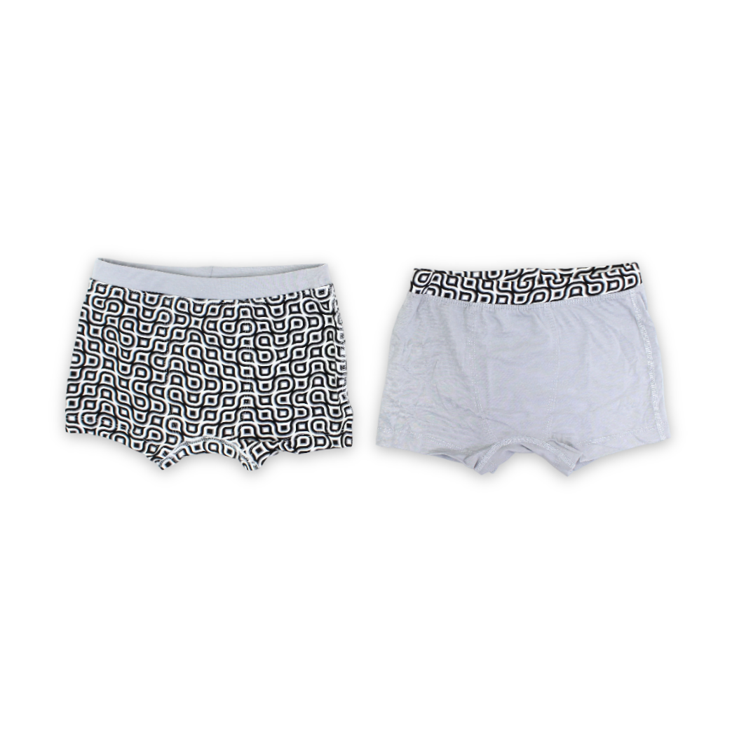 Boys Cotton Boxer Shorts – Pack Of 2