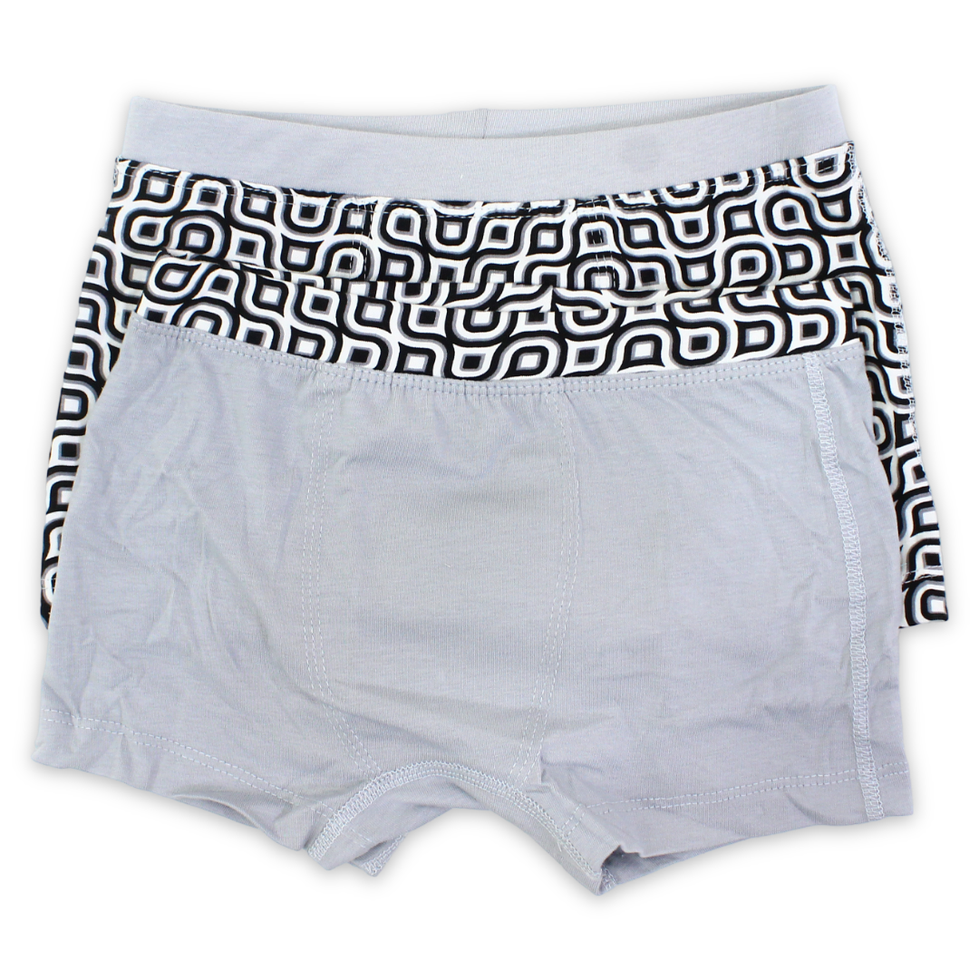 Boys Cotton Boxer Shorts – Pack Of 2
