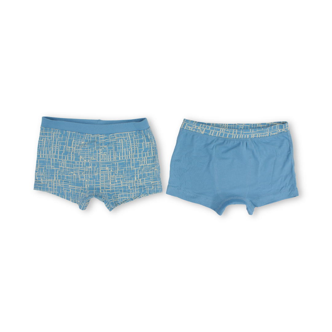 Boys Cotton Boxer Shorts – Pack Of 2