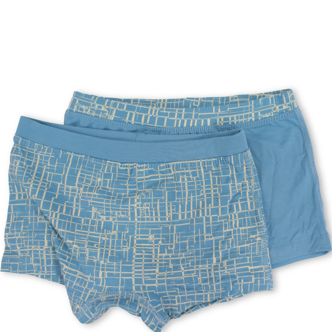 Boys Cotton Boxer Shorts – Pack Of 2