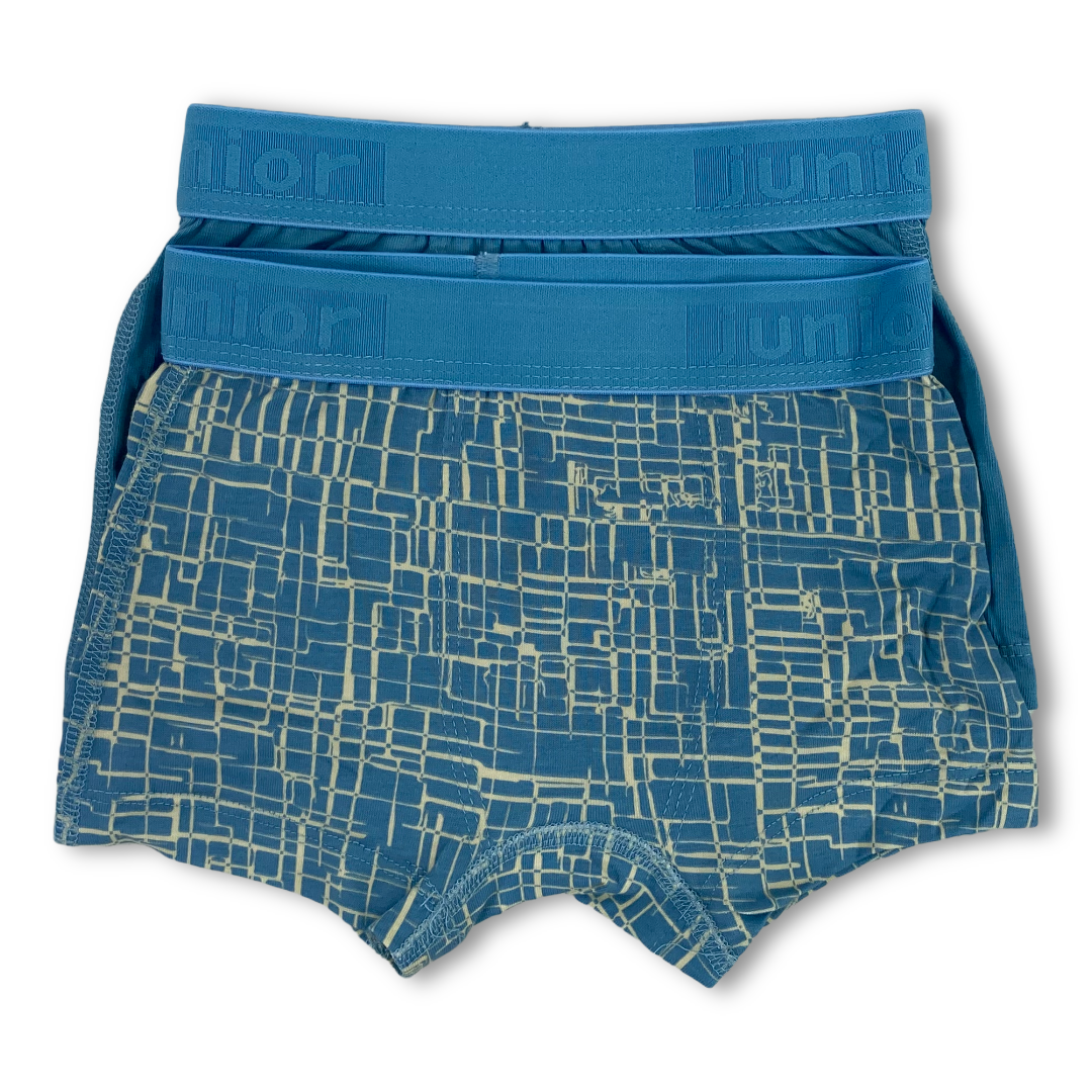 Boys Cotton Boxer Shorts – (Pack Of 2)